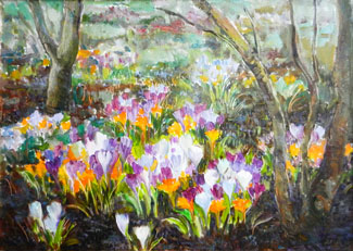 Увеличить изображение? картина майские цветы