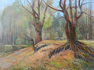 Увеличить изображение? картина Псковская обл. Лес