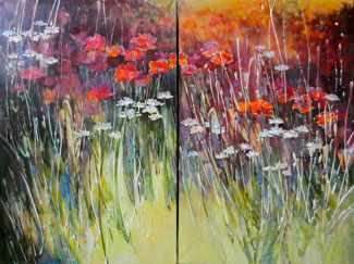 Увеличить изображение? картина Диптих