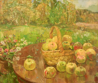 Увеличить изображение? картина Яблоки