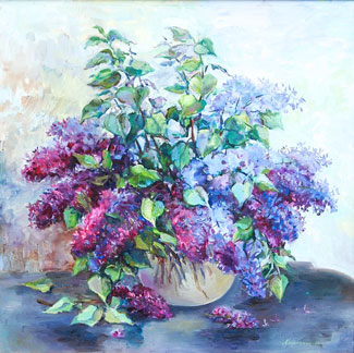 Увеличить изображение? продажа картин санкт-петербург сирень