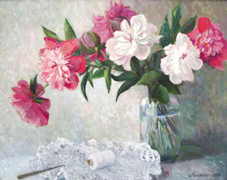 Увеличить изображение? продажа картин галерея натюрморт с кружевом